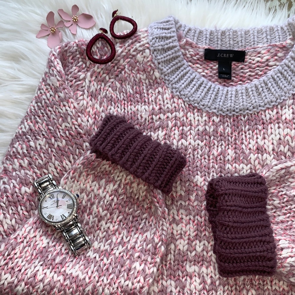 J. Crew colorblock sweater